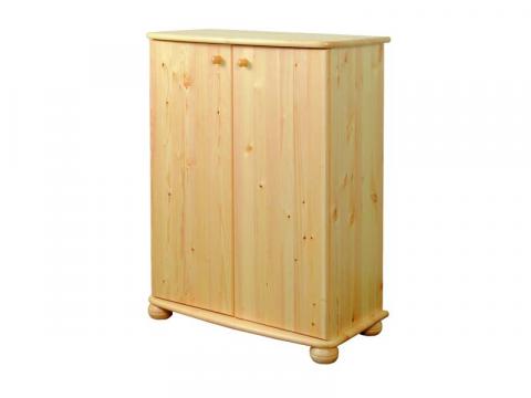 Anikó 2 ajtós fenyő komód - polcos Anikó 2 ajtós fenyő komód - polcos, Kategória:Fenyő komódok és éjjeliszekrények, Szélesség:85cm Hosszúság:45cm Magasság:93cm