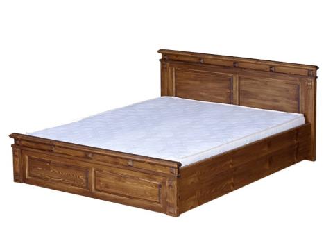 Classic 160-as antik fenyő ágyneműtartós ágykeret, Kategória:Ágyneműtartós ágyak, Szélesség:160cm Hosszúság:200cm Magasság:87cm