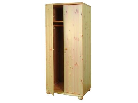Claudia akasztós nagyszekrény, Kategória:Fenyő szekrények, Szélesség:80cm Hosszúság:62cm Magasság:180cm