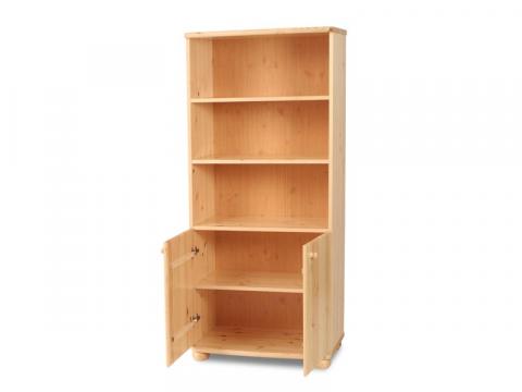 Claudia 2 ajtós, nyitott polcos szekrény Claudia 2 ajtós, nyitott polcos szekrény, Kategória:Fenyő szekrények, Szélesség:80cm Hosszúság:45cm Magasság:180cm