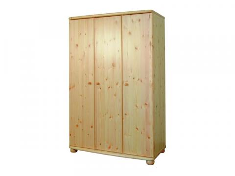Claudia 3 ajtós nagyszekrény Claudia 3 ajtós nagyszekrény, Kategória:Fenyő szekrények, Szélesség:62cm Hosszúság:120cm Magasság:180cm