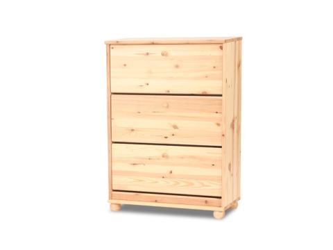 Claudia 3-as cipős szekrények, Kategória:Egyéb bútorok, Szélesség:85cm Hosszúság:35cm Magasság:117cm