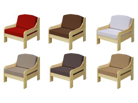 Helsinki fenyő fotel, Kategória:Fotelágyak, Szélesség:75cm Hosszúság:60cm Magasság:68cm