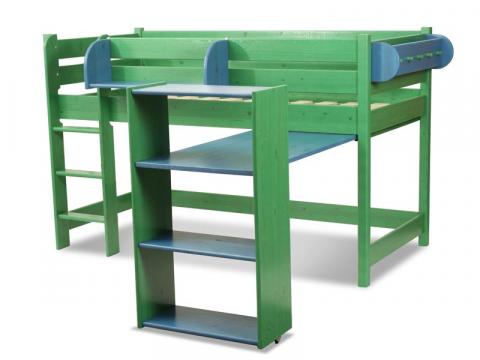 Leo emelt ágy Leo emelt ágy, Kategória:Emeletes és galériaágyak, Szélesség:90cm Hosszúság:200cm Magasság:130cm