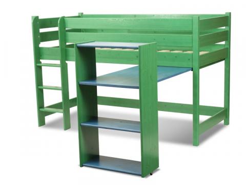 Leo emelt ágy Leo emelt ágy, Kategória:Emeletes és galériaágyak, Szélesség:90cm Hosszúság:200cm Magasság:130cm