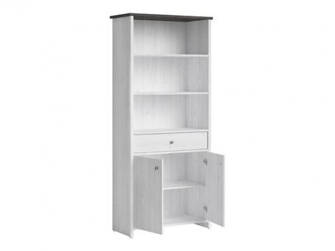 Porto REG2D1S könyves polc(Morel) Porto REG2D1S könyves polc(Morel), Kategória:Polcok, Szélesség:88cm Hosszúság:40cm Magasság:199cm