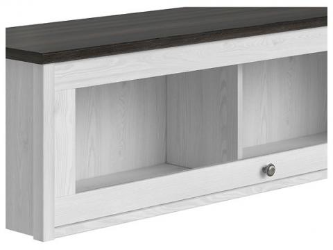 Porto SFW1W üvegajtós áthidaló Porto SFW1W üvegajtós áthidaló, Kategória:Polcok, Szélesség:128cm Hosszúság:34cm Magasság:37cm