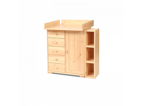 Vanessa polc pelenkázó komódhoz, Kategória:Polcok, Szélesség:20cm Hosszúság:30cm Magasság:91cm