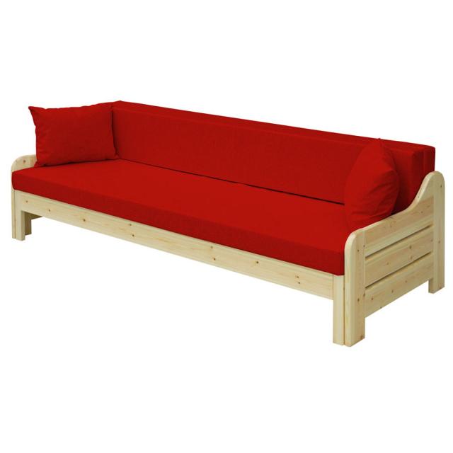 Helsinki fenyő kanapéágy, Kategória:Kanapéágyak, Szélesség:206cm Hosszúság:82cm Magasság:68cm