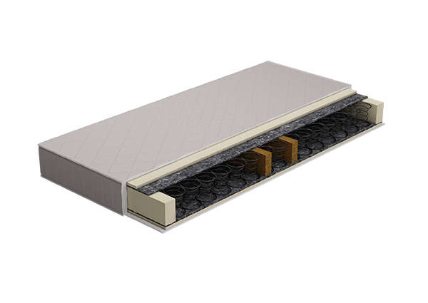 Rottex BK+ rugós matrac, Kategória:Rugós matracok, Szélesség:80cm Hosszúság:200cm Magasság:15cm