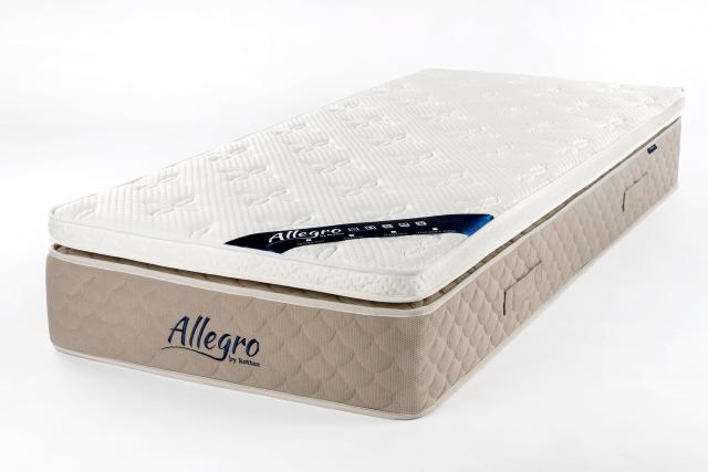 Rottex Allegro Elegance táskarugós matrac Rottex Allegro Elegance táskarugós matrac, Kategória:Táskarugós matracok, Szélesség:80cm Hosszúság:200cm Magasság:28cm